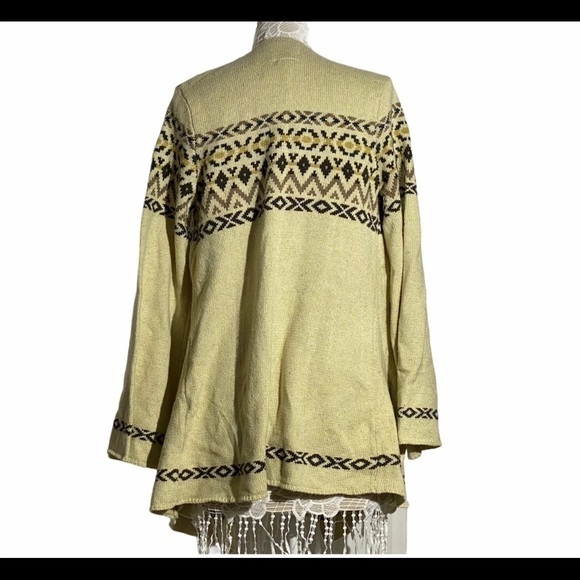 NWT Chaser Drape Front Cardigan Vintage Sweater M - Picture 7 of 16